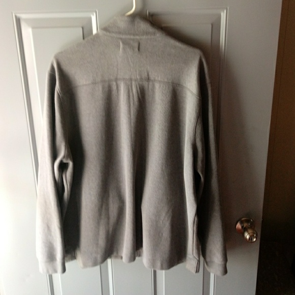 Mens long sleeve zip up sweater - Picture 3 of 3